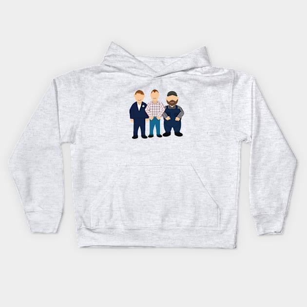 Letterkenny Hick Boys Kids Hoodie by SunnyLemonader